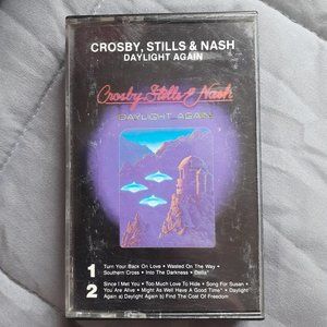 Crosby Stills and Nash Daylight Again 1982 Cassette Tape Tested